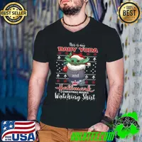 Best This is my baby yoda hallmark christmas movies watching shirt shirt