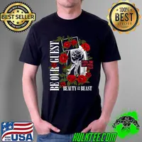 Disney Beauty and the Beast Until The Last Petal Drops Premium T-Shirt Unisex
