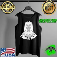 Funny Dance Mom For Moms Of Irish Dancers Graphic Shirt Tank Top