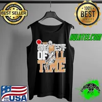 Funny The Greatest Of All Time With 23 Michael Jordan Tank Top