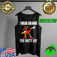 Funny Unity Day Shirt Orange Kids Unity Day Pumpkin Toddler Boys T Shirt Tank Top