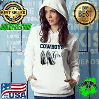 Heels Cowboys Girl Shirt Hoodie