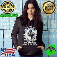 Joe make no mistake my personality is who i am my attitude depends on who you are skull Hoodie