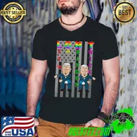 Let's Go Biden tshirt Pro Trump 2024 Flag Anti Joe Biden T-shirt