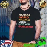 Nandor Laszlo Nadja And Colin Not You Guillermo T-Shirt Guys V Neck