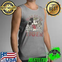 Nice Disney Mickey And Friends Lunar New Year 2022 Mickey Tiger T-Shirt Tank Top