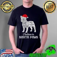 Nice I believe in Santa Paw French Bulldog Christmas Unisex