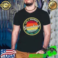 Nice Mens Mens Grandpap like a grandpa only way cooler grandpaw Premium T-Shirt