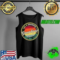 Nice Mens Mens Grandpap like a grandpa only way cooler grandpaw Premium T-Shirt Tank Top