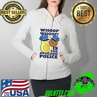 Nice Whoop is the Friendly avocado police T-Shirt Full Zip Hooded