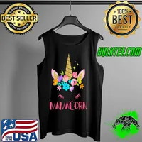 Nice Womens Funny Mamacorn Unicorn Costume Mom Mother’s Day T Shirt Tank Top