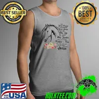 Official i am your friend your horse my life my love my leader faithful and true flower Tank Top