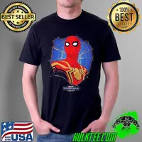 Official Marvel Spider Man No Way Home Spider Hero Portrait Shirt Unisex