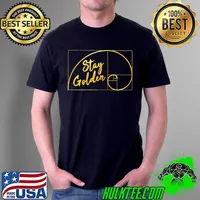 Official Math Teacher Stay Golden Fibonacci Day Unisex