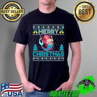 Official Mermaid Lover Women Girls Ugly Mermaid Christmas Sweater Shirt Unisex