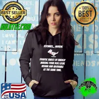 Official Zoomies frantic burst of energy making your dog look insane Hoodie