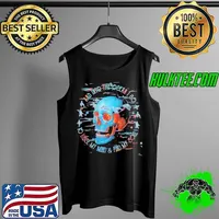 Original And Into THe Ocean I Go To Lose My Mind And Find My Soul Skull Turtle Shirt Tank Top