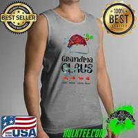 Original Grandma Claus Hat Shirt Tank Top