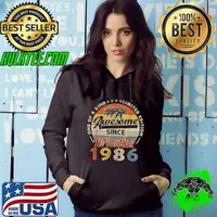 Original Happy 35th Birthday Vintage November 1986 35 Years Old T Shirt