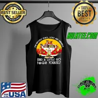 Original I’m mostly peace love and animals and a little go f yourself Tank Top