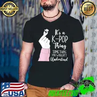 Premium K-Pop Fashion for Fans of korean K-Drama & Merchandise K-Pop T- Guys V Neck
