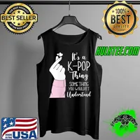 Premium K-Pop Fashion for Fans of korean K-Drama & Merchandise K-Pop T- Tank Top