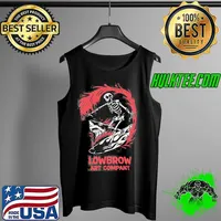 Shark Lowbrow Art Co Shirt Tank Top