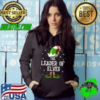 The Leader of Elves Family Matching Group Christmas T-Shirt