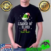 The Leader of Elves Family Matching Group Christmas T-Shirt Unisex