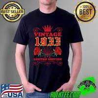 Top 89 Year Old Gifts Vintage 1933 Limited Edition 89th Birthday T Shirt Unisex