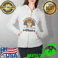 Top Cat Je N'Ai Pas Besoin De Theraoie J'Ai Juste Besoin D'Un Chat Vintage Shirt Full Zip Hooded