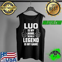 Top Family Surname Luo Funny Reunion Last Name Tag T Shirt Tank Top