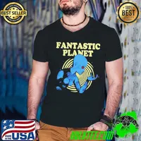 Top Fantastic Planet Shirt Guys V Neck