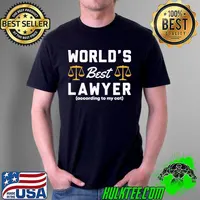 World's best lawyer according to my cat Unisex