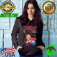 Awesome Kids Twosday Will Be Magical 2-22-22 Twos Day 2022 Girls Kids T-Shirt