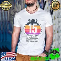 Best 15 Year Old Gifts Vintage 2007 Limited Edition 15th Birthday T Shirt