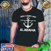 Best NEELY HENRY LAKE ALABAMA Funny Fishing Camping Summer T- Guys V Neck