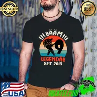 Dabbing Junge Boy - Bääm Legendär Seit 2013 - 9. Geburtstag T- Guys V Neck