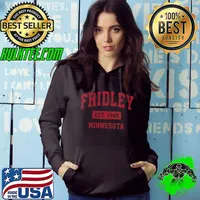 Fridley Minnesota MN Vintage Sports Design Red T-shirt