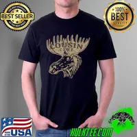 Matching Family Cousin Camp Moose Animal Camping Graphic Art T-Shirt Unisex