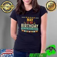 May Is My Birthday The Whole Month Vintage Boys & Girls Premium T-Shirt Ladies Tee