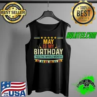 May Is My Birthday The Whole Month Vintage Boys & Girls Premium T-Shirt Tank Top