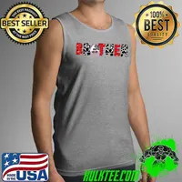 Official Brother Of The Birthday For Boy Cow Farm Birthday cow T-Shirt Tank Top