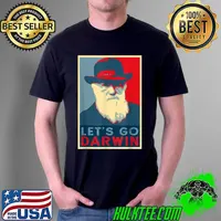 Official Darwin Hope Style Funny Trendy sarcastic Let's Go Darwin T-Shirt Unisex