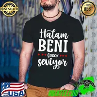 Official Halam Beni Cok Seviyor - Best Auntie Turk Türkiye Turkish T- Guys V Neck