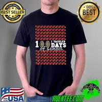 Official I Tackled 100 days of school Football Soccer T-Shirt Unisex