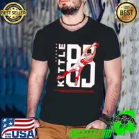 San Francisco Football George Kittle jump signature Guys V Neck