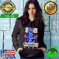Tennessee Titans 2021 AFC South Division Champions T Hoodie