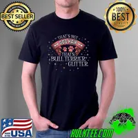 That's bull terrier glitter dog dogs dog hair dog mom Premium T-Shirt Unisex