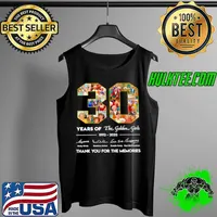 The Golden Girls 30 years Of 1992 2022 – Betty White Thank you for the memories signatures Tank Top